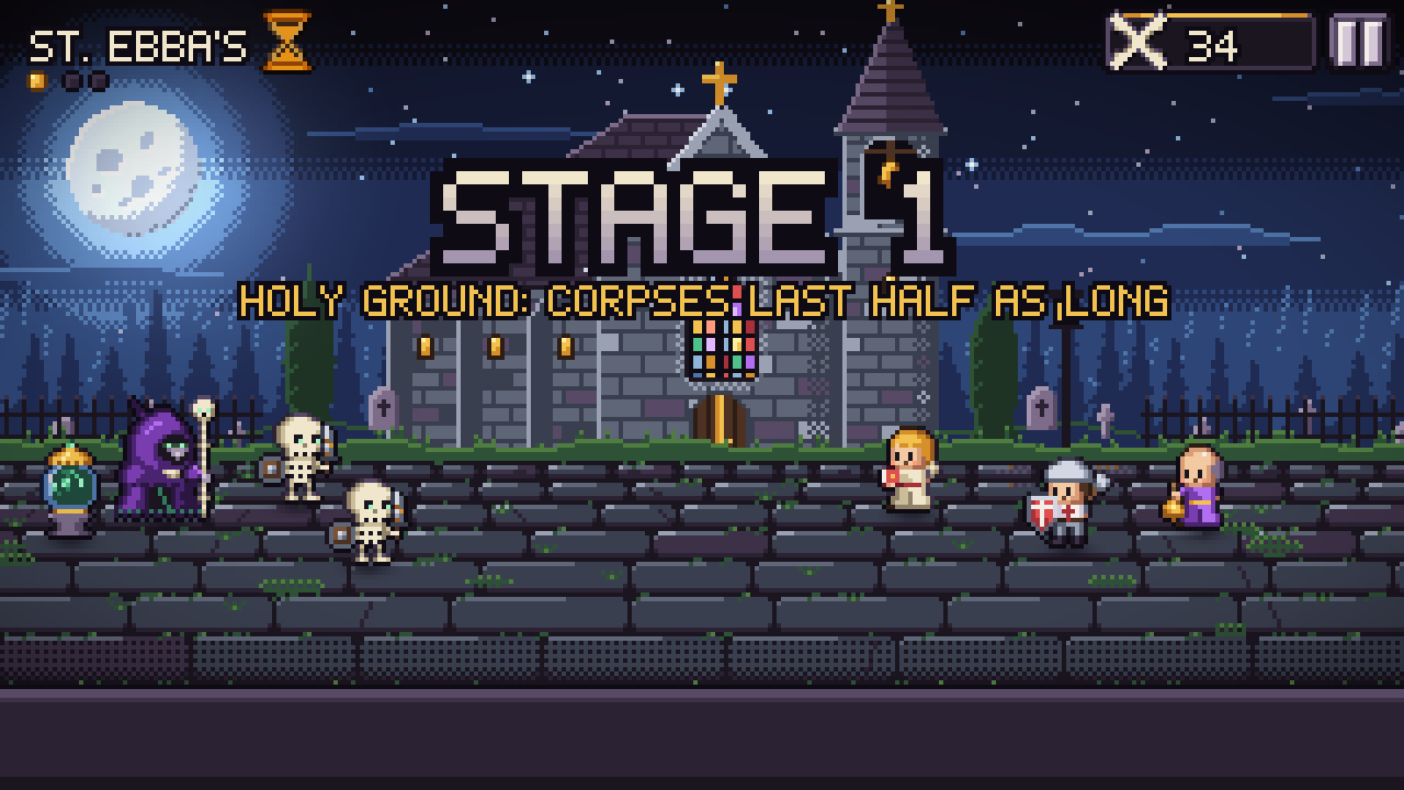 Stage start at St. Ebba's chapel