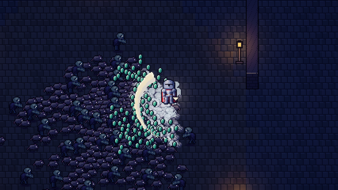 One swing, a whole pile of gems